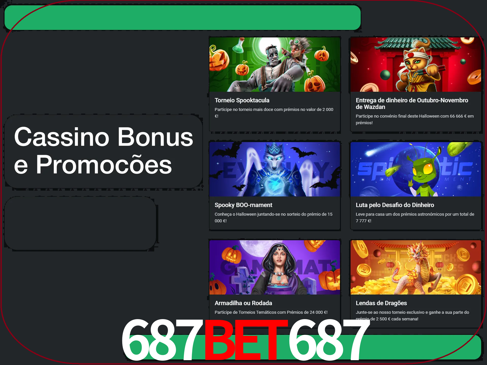 Verifique se há novos bônus de cassino para reivindicar.