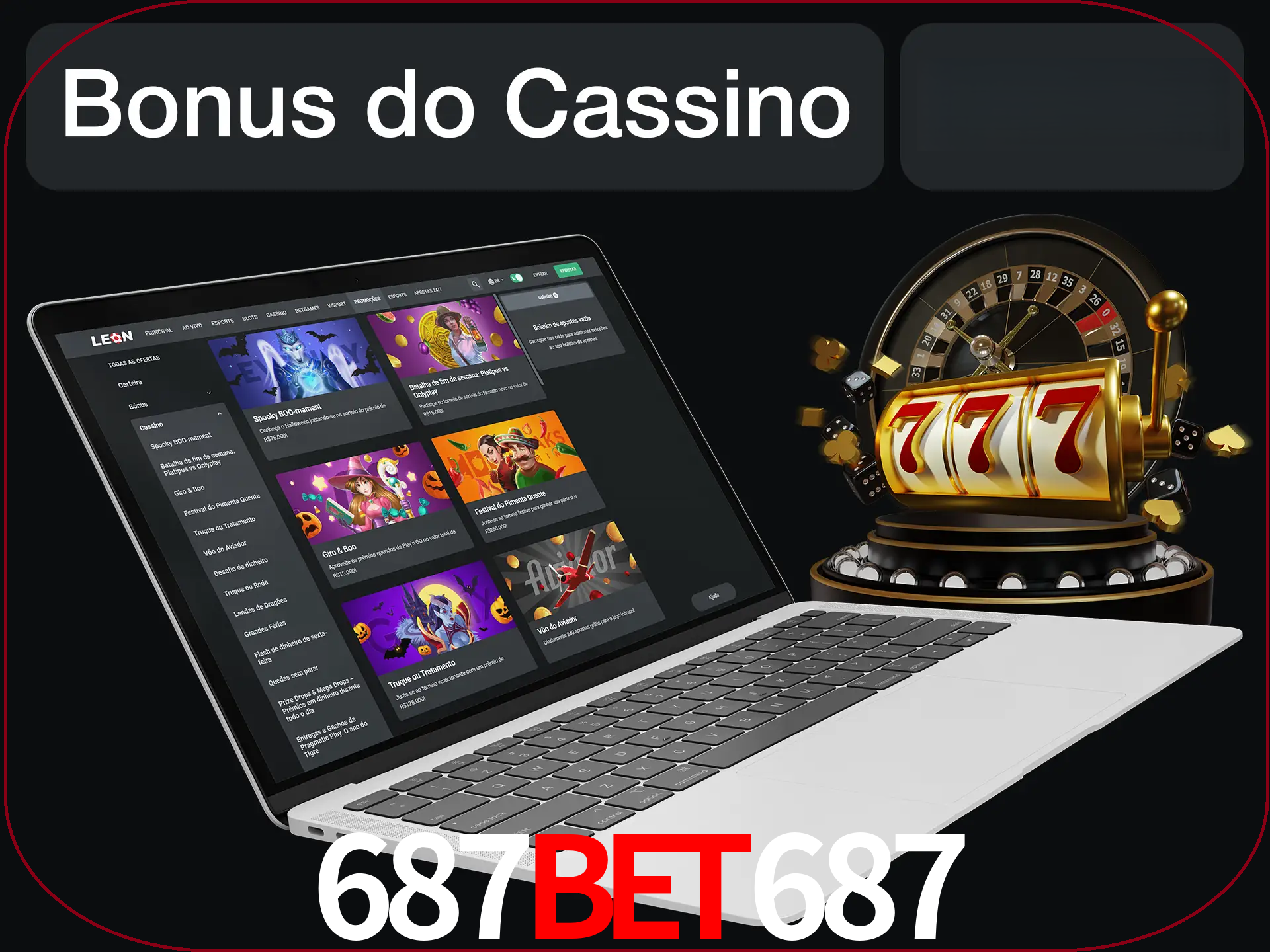 Use o bônus do cassino para começar melhor.